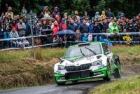 Kalle Rovanper - Jonne Halttunen, koda Fabia R5 - Rally Bohemia 2019 ; foto: rallyservice.cz