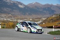 Emil Bergkvist - Joakim Sjberg (Peugeot 208 T16) - Rallye du Valais 2015