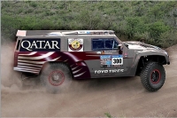 Nasser Al Attiyah - Lucas Cruz (Hummer H3) ped Dakar Rally 2012