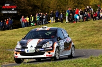 Pavel Mika - Radim Strnad (Renault Clio R3) - Bonver-Partr Rally Vsetn 2016