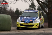 Josef Petk - Alena Beneov (Renault Clio R3) - Rally Vrchovina 2012