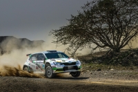 Petr Karek - Petra ihkov (koda Fabia R5) - Al Thaid Rally 2020