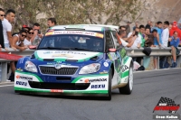 Alberto Hevia - Alberto Iglesias (koda Fabia S2000) - Rally Islas Canarias 2012