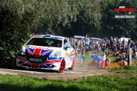 Chris Ingram - Gabin Moreau (Peugeot 208 R2) - Barum Czech Rally Zln 2015