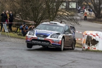 Tom Kostka - Ladislav Kuera (Ford Focus WRC) - Mikul Rally all-in Antiradary.net 2016