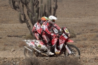 Dakar 2012 - leg 7 - Marc Guasch (Gas Gas), Eulalia Sanz Pla-Gilibert (Gas Gas)