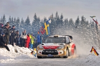 Dani Sordo - Carlos del Barrio (Citron DS3 WRC) - Rally Sweden 2013