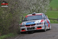 Martin Bezk - Marek Omelka (Mitsubishi Lancer Evo IX) - Ageus Rallysprint Kopn 2017