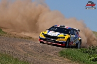 Vroslav Cvrek - Petr Tnsk (koda Fabia RS Rally2) - Agrotec Petronas Rally Hustopee 2025