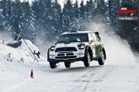 Jarkko Nikara - Jarkko Kalliolepo (Mini John Cooper Works WRC) - Rally Sweden 2013