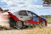 Tom Kurka - Jindich Mller (Mitsubishi Lancer Evo X R4) - Admiral Rally Vykov 2012