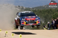 Sebastien Ogier - Julien Ingrassia, Citroen DS3 WRC - Rally Sardinia 2011