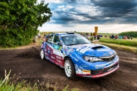 Vclav Kopek - Barbora Rendlov (Subaru Impreza WRX STi), Rally Hustopee 2017