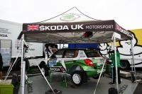 Andreas Mikkelsen - Ola Floene, koda Fabia S2000 - Sata Rallye Acores 2012