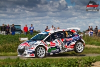 Pieter Tsjoen - Eddy Chevaillier (Peugeot 208 T16) - Geko Ypres Rally 2014