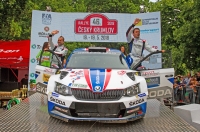 Jan Kopeck - Pavel Dresler (koda Fabia R5), Rallye esk Krumlov 2018