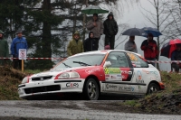 Ondej Bisaha - Petr Vojta, Honda Civic VTi - Rallye umava Klatovy 2013 (foto: Dalibor Benych)