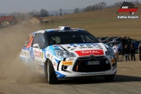 Jan ern - Pavel Kohout (Citron DS3 R3T) - Bonver Valask Rally 2012