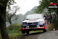 Jan Jelnek - Miroslav Kotna (Mitsubishi Lancer Evo IX) - Barum Czech Rally Zln 2012