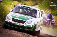 Jan ern - Pavel Kohout (koda Fabia R2) - Agrotec Mogul Rally Hustopee 2011