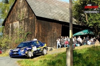 Lumr Firla - Zdenk Jrka (Subaru Impreza Sti) - Bonver-Partr Rally Vsetn 2016