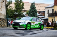 Jan Kopeck - Pavel Dresler, koda Fabia R5 - BCRZ 2019, foto: fiaerc.com