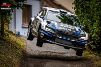 Adam Bezk - Ondej Kraja (koda Fabia RS Rally2) - Bohemia Rally Mlad Boleslav 2025