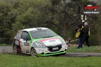 Petr Lukak - Martina Mikulkov (Peugeot 208 R2) - Rallysprint Kopn 2019