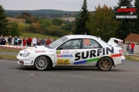 Emil Triner - Kateina Achsov, Subaru Impreza - Rally Pbram 2011