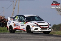 Jaroslav Pel - Roman Peek, Mitsubishi Lancer Evo IX - Rallye umava 2015