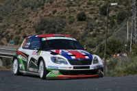 Andreas Mikkelsen - Ola Floene, koda Fabia S2000 - Rally Sanremo 2011