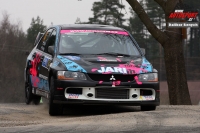 Jaroslav Pel - Roman Peek (Mitsubishi Lancer Evo IX) - Rally Vrchovina 2012