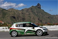 Juho Hnninen - Mikko Markkula, koda Fabia S2000 - Rally Islas Canarias 2011