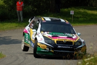 Martin Vlek - Richard Lasevi, koda Fabia WRC - Valask Rally 2013