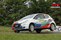 Dominik Bro - Petr Tnsk (Peugeot 208 R2) - Barum Czech Rally Zln 2017