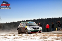 Raimund Baumschlager - Klaus Wicha (koda Fabia S2000) - Jnner Rallye 2014