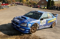 Jaromr Tomatk - Olga Lounov (Subaru Impreza WRC) - Partr Rally Vsetn 2011