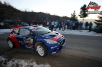 Jos Antnio Surez - Candido Carrera (Peugeot 208 T16) - Rallye Monte Carlo 2016