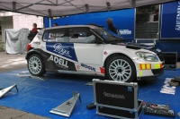 Roman Kresta na testu ped Rallye esk Krumlov 2013