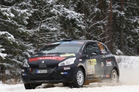 Jan ern - Pavel Kohout, Peugeot 208 R2 - Rally Liepaja 2014