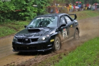 Martin pahel - Zuzana Lieskovcov (Subaru Impreza Sti) - Southern Ohio Forest Rally 2018