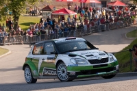 Jan Kopeck - Pavel Dresler, koda Fabia S2000 - Rallye esk Kumlov 2012