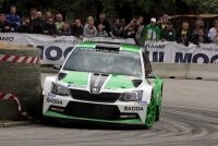 Jan Kopeck - Pavel Dresler, koda Fabia R5 - Rallye esk Krumlov 2015 ; foto: D.Benych