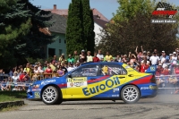 Vclav Pech - Petr Uhel (Mitsubishi Lancer Evo IX R4) - Barum Czech Rally Zln 2011