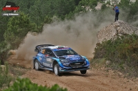 Elfyn Evans - Scott Martin (Ford Fiesta WRC) - Rally Italia Sardegna 2019