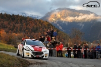 Jonathan Hirschi - Victor Bellotto (Peugeot 208 T16) - Rallye du Valais 2015