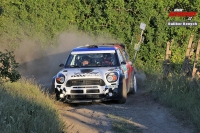 Tom Kurka - Karel Vajk (Mini John Cooper Works WRC) - Agrotec Petronas Syntium Rally Hustopee 2016