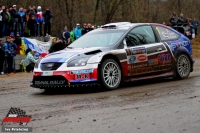 Tom Kostka - Ladislav Kuera (Ford Focus WRC) - Mikul Rally all-in Antiradary.net 2016