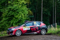 Jaromr Tarabus - Daniel Trunkt (Peugeot 208 Rally4), Barum Czech Rally Zln 2022