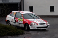 Ondej Bisaha - Petr Vojta, Honda Civic VTi - Rallye umava Klatovy 2013 (foto: Dalibor Benych)